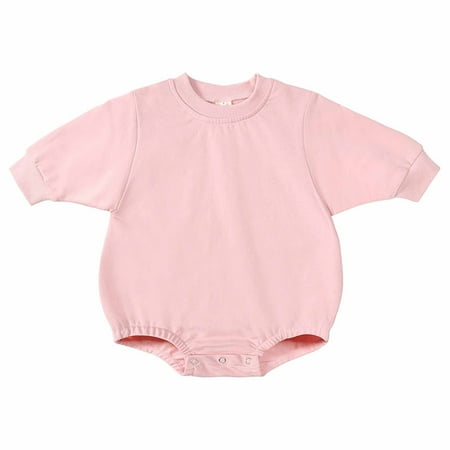 

Hicidod Baby Romper Long Sleeve Cute Sweatshirt Printed Onesie Outfits Fall Spring Casual Jumpsuit Clothes For Boys Girls