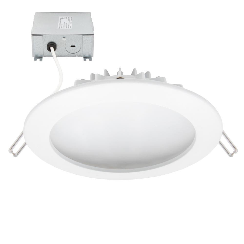 Luvoni 6 in. 2700K Slim Deep Recessed LED Indirect Downlight, IC Rated, 920 Lumens, Warm White by Maxxima
