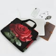 thumbnail image 5 of Laptop Bag Laptop Briefcase 15.7 x 3 x 11.8 Inches Laptop Bag Briefcases Laptop Storage Travel Laptop Bag Work Laptop Bag A Red Rose, 5 of 8