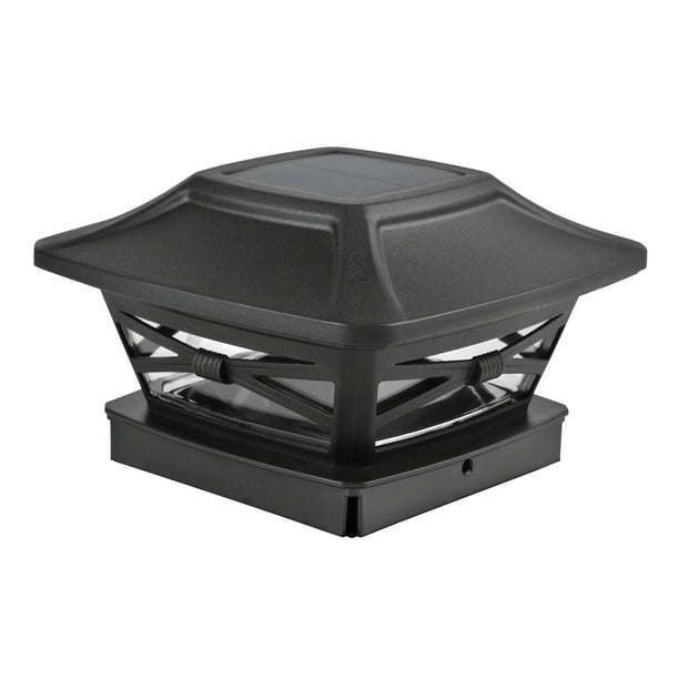 Davinci Renaissance Solar Post Cap Lights Bright Leds Cordless 4x4 5x5 6x6 Deck Or Fence Posts Walmart Com Walmart Com