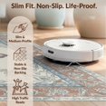 thumbnail image 6 of Design&I 6'x9' Ultra Soft Area Rug, Ornate Scrollwork Scroll Boho Bordered Vintage Distressed Border Playful None Fluffy Washable Non Shedding for Guest Room Bedroom Living Room, 6 of 7
