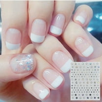 Impress Valentines Nails Nails Stickers Petite Nails for Small Hands Rhinestone for Nails Finger Nails Tips Clear Nail Jewelry Nail Applique Strips Go Glam Nail Stamper Nail Stencils Jelly Nails Heart