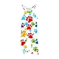 thumbnail image 4 of Odeerbi Kids Girls Summer Jumpsuit Paw Print Bib Overalls Casual Sleeveless Rompers Long Pants with Pockets 5-14 Years White, 4 of 5