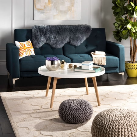 Safavieh Rue Round Coffee Table  White