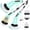 Mint Green, variant on Electric Spin Scrubber for Cleaning Bathroom, Shower Scrubber Cordless Cleaning Brush with IPX7 Waterproof & 2 Speed, 3 Brush Heads, Bathroom Cleaning Supplies for Shower Tub Yellow