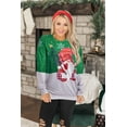 thumbnail image 5 of MOUSYA Christmas Gnome Sweatshirt for Women Santa Claus Snowflake Graphic Sweatshirts Cute Holiday Sweater Pullover Tops, 5 of 7