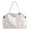 White, variant on Big Tote Bags for Women Roomy Handbag Soft Leather Crossbody Bag Ladies Travel Shoulder Bag Large Hobo Shopper Bag