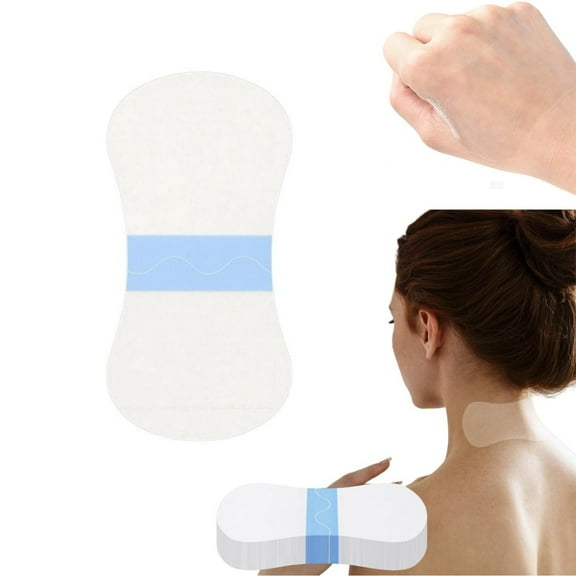 50pack of Waterproof & Sweatproof Neck Tape,QZS Portable Instant Neck Tape,Lifting Invisible Behind Neck for Women,1.97x3.94''