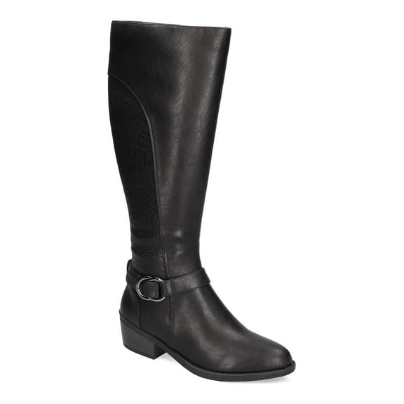 Easy Street Luella Plus Women's Tall Boots Color: Black Size: 7 W WC
