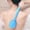 Blue, variant on 37cm Detachable Long Handle Back Scrubber Bath Brush for Exfoliating and Cleansing Hard to Reach Areas