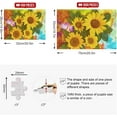 thumbnail image 3 of Dreamtimes Sunflower Abstract Art 1000 Piece Jigsaw Puzzle, Wall Artwork Puzzle Games for Adults Teens 29.5" L X 19.7" W, 3 of 7