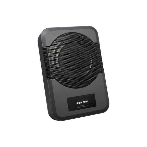 Alpine PWE-S8 Car Audio Sub Compact 8" Powered Subwoofer 240W Class D Amp New