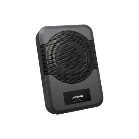 Alpine PWE-S8 Car Audio Sub Compact 8" Powered Subwoofer 240W Class D Amp New
