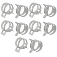 thumbnail image 1 of Unique Bargains 10 Pcs 18mm Spring Band Type Action Fuel Hose Pipe Low Pressure Air Clip Clamp, 1 of 3