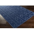 thumbnail image 2 of BoutiqueRugs Westley Solid & Striped Area Rug - Navy - 6' x 9', 2 of 3