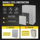 thumbnail image 3 of Yeshouse caja eléctrica de acero IP66, a prueba de agua y polvo, con cerradura y placa de montaje, ideal para conexiones eléctricas en proyectos de interior o exterior, 3 of 8