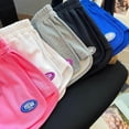 thumbnail image 4 of Gubotare Toddler Girl Shorts Girls and Youths Athletic Shorts Basketball Shorts Kids Active Sports Shorts Gym Shorts Size 3-4 (Grey,3-4 Years), 4 of 4