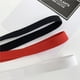 thumbnail image 3 of Cinturón de doble perla Minnieouse 65cm para mujer moda femenina vestido fino cuero PU cintura elástico negro rojo, 3 of 6