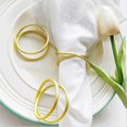 thumbnail image 5 of Napkin Rings Spiral Napkin Rings Holders Home Dining Table Setting,Napkin Rings Serviette Napkin Ho, 5 of 5
