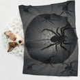 thumbnail image 6 of Disketp Black Spiders Dog Blanket/Bed Cover for Dogs and Cats,Puppy Essentials-Medium, 6 of 8