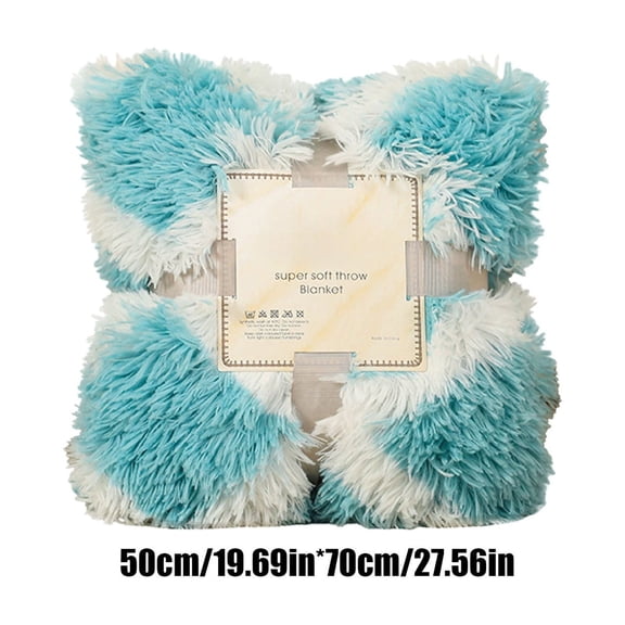 Rkxzt Plush Blanket,70x50cm Flannel Fleece Blanket Double Layer Sofa Throw Small Soft Polyester Blanket for Kids,Blankets Throws