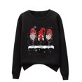 thumbnail image 4 of MaFYtyTPR Christmas Tops Christmas Fashion Women's Casual Long Sleeve Printed Ladies Sweatshirts Tops, 4 of 5