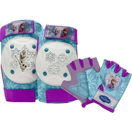 Bell Disney Frozen Protective Pad and Glove Set, (Best Mountain Bike Knee Pads)