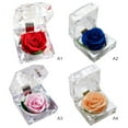 thumbnail image 3 of Rose Acrylic Gift Box Ornaments Eternal Roses Gifts Artificial Roses for Family, Friends,etc., 3 of 6