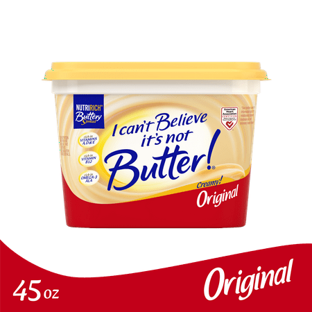 I Can’t Believe It’s Not Butter!® Original, a NutriRich™ Buttery Spread, 45 oz Tub