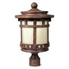 Maxim Santa Barbara DC Outdoor Post Lantern - 16H in. Sienna, ENERGY STAR