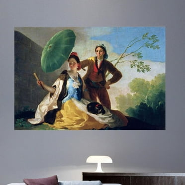 Wallhogs Goya The Parasol (1777) Wall Mural