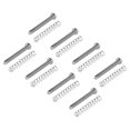 thumbnail image 1 of 8 Set Guitar Pickup Screw, Spring Iron Double Coil Pickup Frame Mounting Screws And Springs Hardware Electric Guitar Parts, 1 of 8