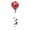 Red, variant on Multifunctional Rotating Hot Air Balloon Wind Spinner for Various Outdoor Spaces Garden Balcony and Patios Enhancement