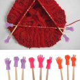 thumbnail image 2 of Jinsinto Knitting Needles Point Protectors, Rubber Knit Needle Tip Cover Caps Rock Paper Scissors Needles Point Stoppers For Knitting Crochet, 2 of 5