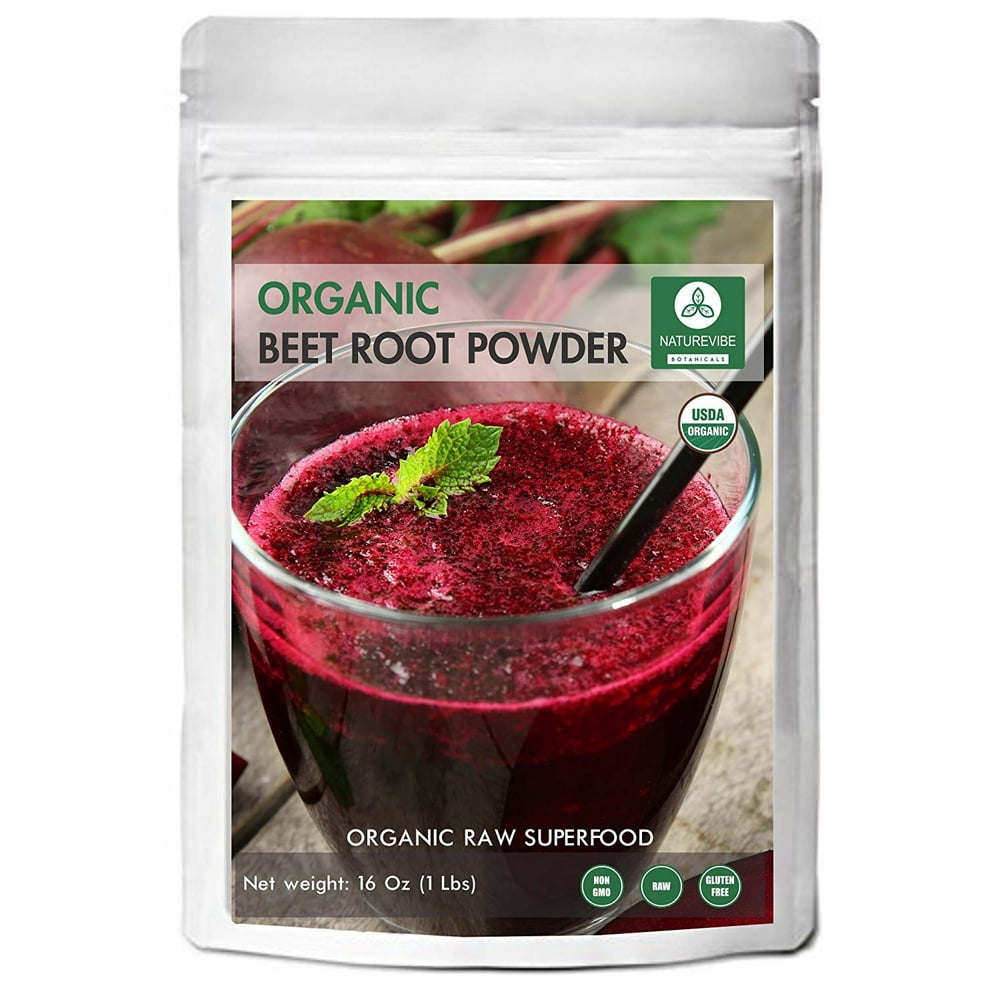 Naturevibe Botanicals Organic Beet Root Powder (1 lb)