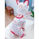 thumbnail image 3 of Chubasquero de arcoíris impermeable transparente talla M Teddy Bears impermeable para perros pequeños y medianos, 3 of 5