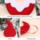 thumbnail image 2 of Cateissary Colgante de Navidad de tela colgante portátil lindo decorativo hogar Oficina árbol mimbre Santa Claus ornamento Decoración Kits de decoración para fiestas Gris Cateissary HA069889-03, 2 of 6