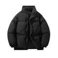 thumbnail image 2 of Men's Jacket Men's Casual Detachable Sleeves Paired Solid Color Winter Warm Jacket,Jacket Men Jackets for Men Light Jackets for Men Winter Jackets for Men Coats for Men, 2 of 9