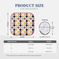 thumbnail image 3 of Haiem Polka Dot Car Windshield Sun Shade (2 Pieces) Foldable Windshield Sun Shade Car Accessories for Truck SUV Pickup-Large, 3 of 7
