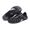 thumbnail image 6 of lnmuld Men Women Barefoot Shoes, Breathable Mesh Shoes for Water Yoga Fitness Hiking Color:Black,Size:7.5, 6 of 7