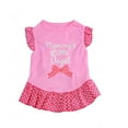 thumbnail image 1 of Ropa transpirable de verano para mascotas - mezcla de algodón, bonitos estampados - conjuntos de moda para gatos y perros pequeños, 1 of 2