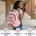 thumbnail image 4 of Pzuqiu Candy Axolotl Schoolbag for Girls 17 Inch Backpacks Lightweight Bookbags Outdoor Camping Hiking Rucksack for Teenagers Students Comfortable Shoulder Bookbag 10-12 Years, 4 of 7