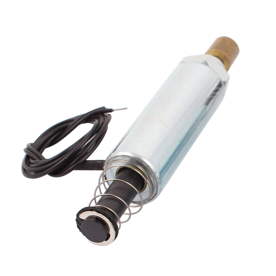 1954S24Y53 DC 24V Push Type Tubular Solenoid 20mm Stroke