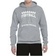 thumbnail image 2 of Wild Bobby, Football Dad Better Than a Regular Dad Father's Day Unisex Hoodie Sweatshirt, Heather Grey, Large, 2 of 6