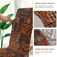 thumbnail image 5 of Yayeee 2 Pack Dining Chair Covers Stretch Parson Chairs Slipcovers Seat Protector, Abstract Tribal Pattern, 5 of 6