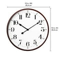 thumbnail image 2 of Horloge murale hometrends, 2 of 2