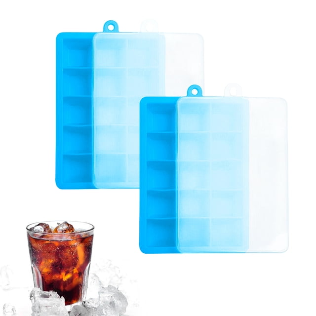 Set 2 Charolas para Hielo - Coquo - 3x5 (15 Cubos de Hielo)