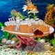 thumbnail image 4 of Dirigible de naufragio de resina, pulpo, refugio acuático, acuario, pecera, decoración paisajística, 4 of 14