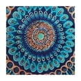 thumbnail image 4 of WYYP Spirals Square Tablecloth for Picnic Dining Kitchen Farmhouse 100% Polyester Fiber 52*52, 4 of 8