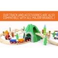 thumbnail image 2 of 50pc Mountain Train Set for Toddler with Double-Side Train Tracks compatible with all major name brand Toys Train Sets, 2 of 6